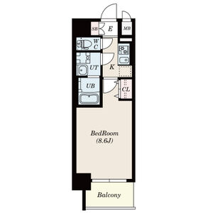 S-RESIDENCE浄心IIの間取り