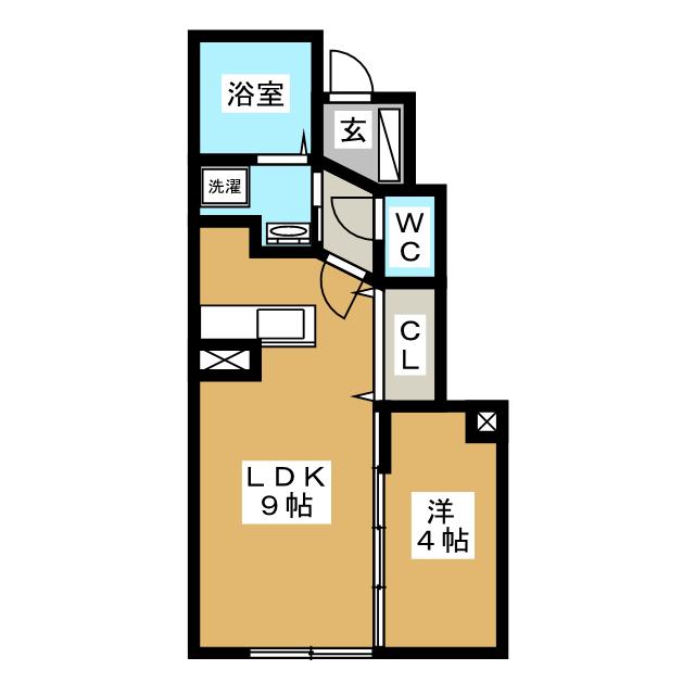 イーグル今３号館の間取り