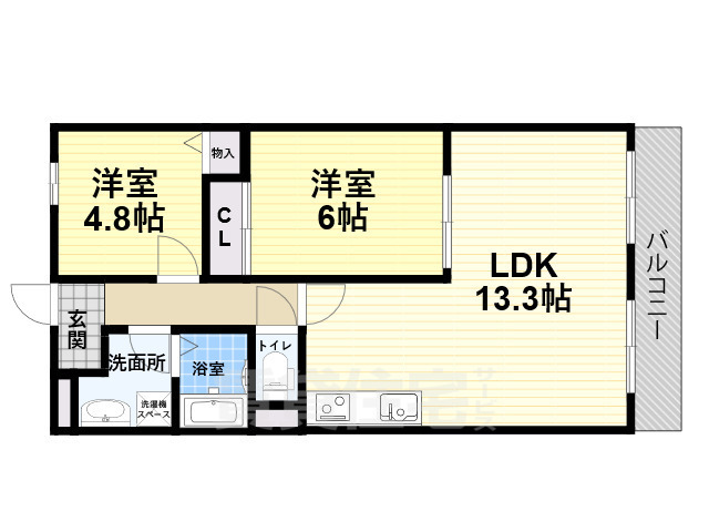 紀ノ国屋2の間取り