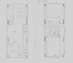 横浜市鶴見区鶴見中央のマンションの間取り