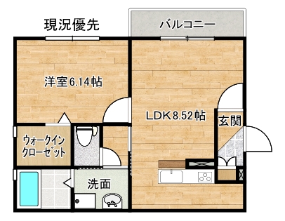 フレンシアの間取り