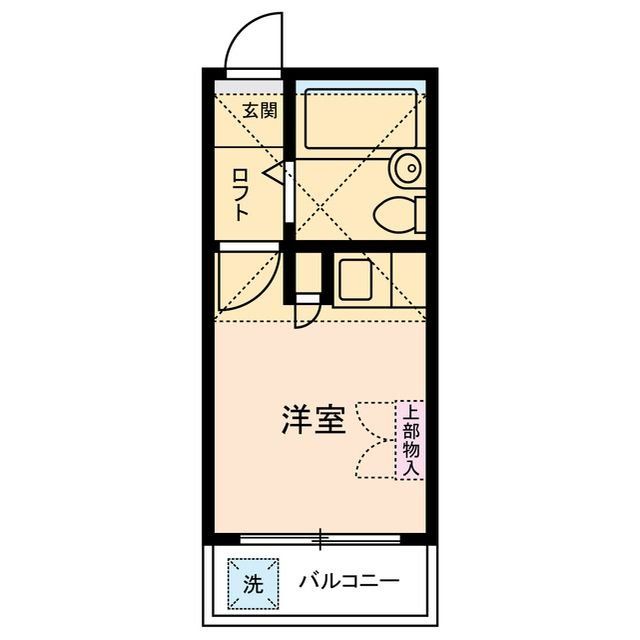 新座市栗原のアパートの間取り