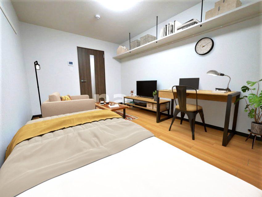 居室・リビング　バーチャルモデルルームのため家具・家電などはついておりませ…