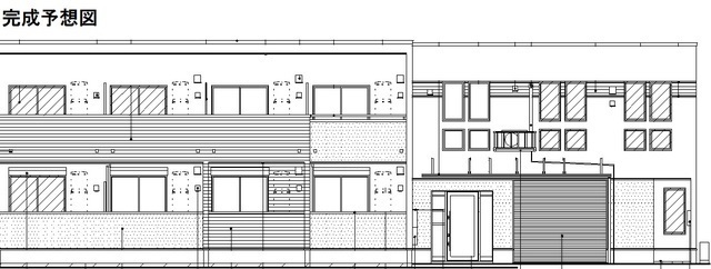 【グランティーナの建物外観】