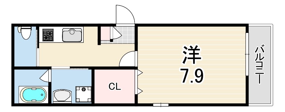 KTIレジデンス杭瀬の間取り