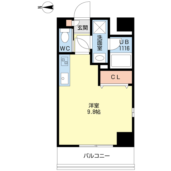 サンライズあすと長町の間取り