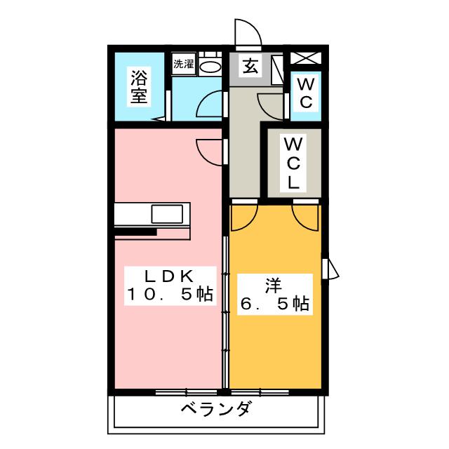 ハッピーホームIIの間取り