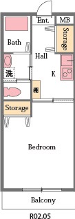 リブラ高坂の間取り