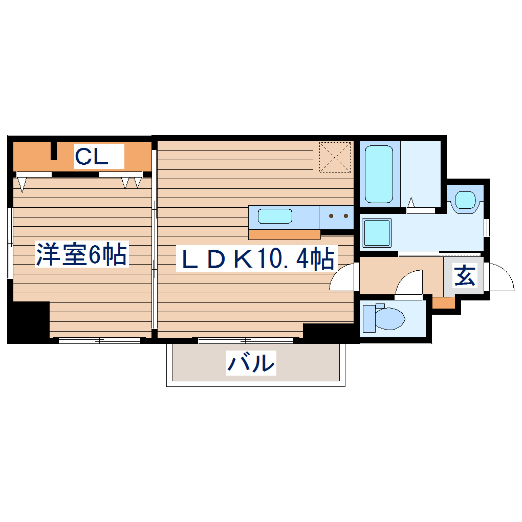 けやき仙台東口ビルの間取り