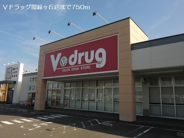 ドラックストア　Ｖドラッグ関緑ヶ丘店（ドラッグストア）まで750m