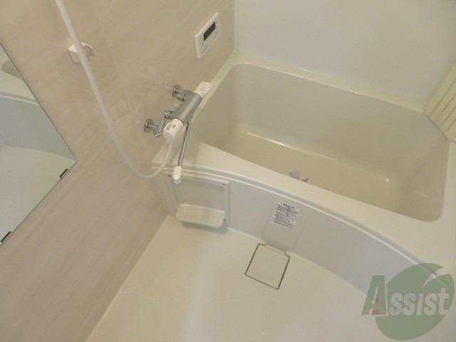 バス・シャワールーム　こちらがお風呂です。一日の疲れを癒してください。