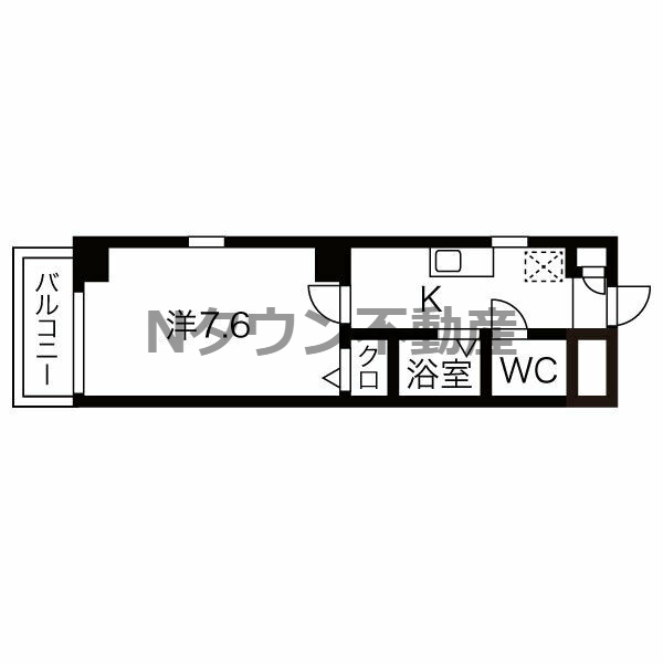 ドミール長者町の間取り