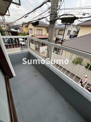 バルコニー　バルコニーがあります