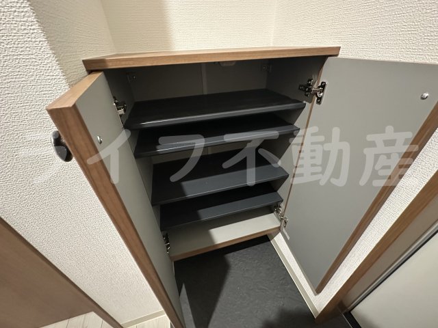 収納　ちょっとした収納スペースも充実しています