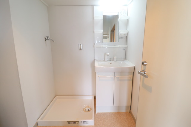 洗面設備　脱衣場