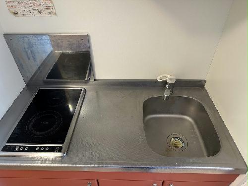 キッチン　キッチン混合水栓設置済みです