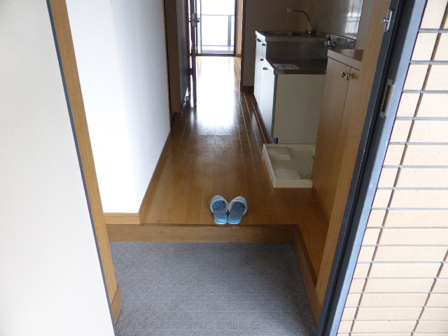 玄関　※写真は他号室です