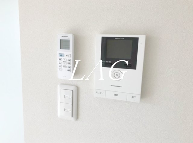 セキュリティ　モニター付インターホンです。