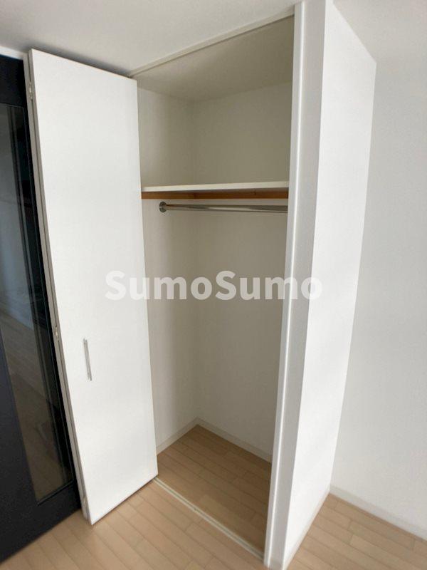 収納　大きなスペースがあり、収納には困りません