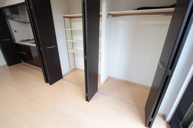 収納　収納も広々