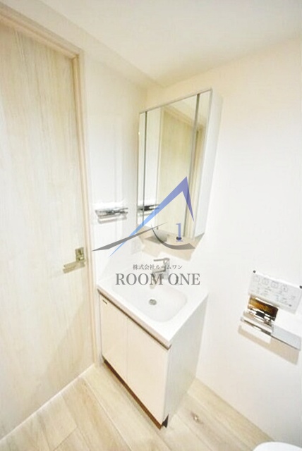 洗面設備　洗面台です。