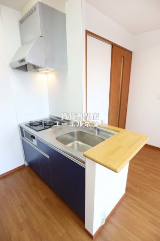 キッチン　システムキッチンで毎日の料理を楽しく♪