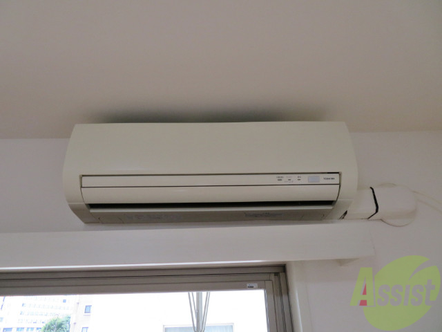 その他設備　エアコンが設置してありますので、寒暖対策もばっちり。