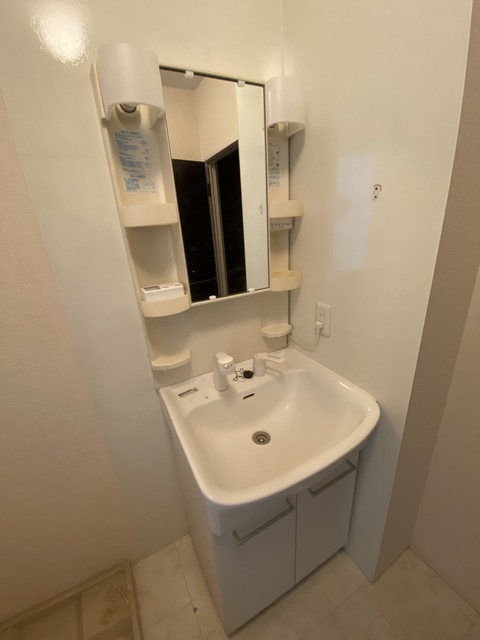 洗面設備　毎朝はここから