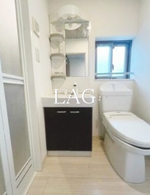 洗面設備　洗面台です。