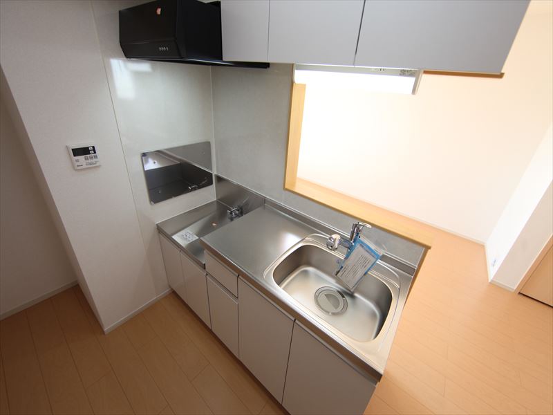 キッチン　カウンターキッチン（ガス2口コンロ設置可）