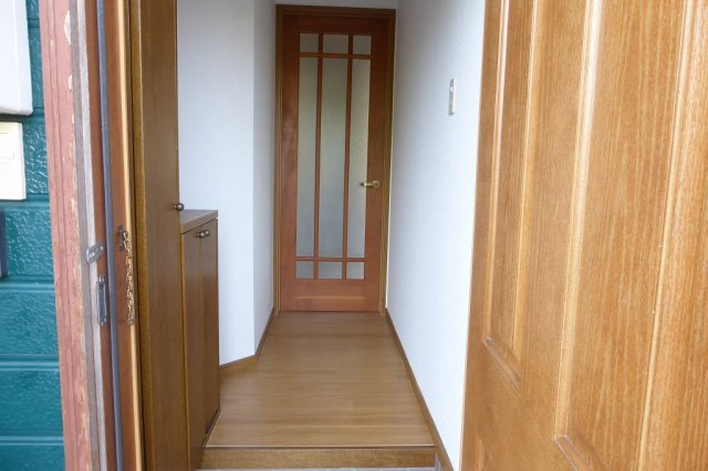 玄関　落ち着いた玄関です