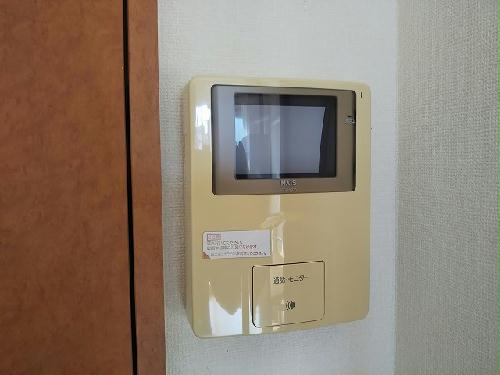 その他設備　モニター付きインターフォンで急な来訪にも安心です！