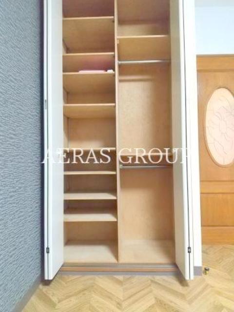 収納　収納部分