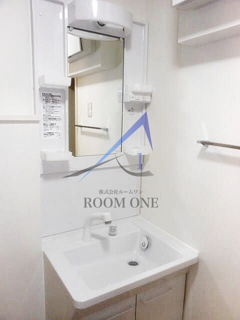 洗面設備　洗面台です。