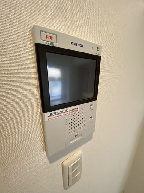 セキュリティ　来訪者の顔の見える安心感。