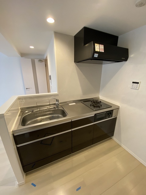 キッチン　お手入れ楽々システムキッチン。