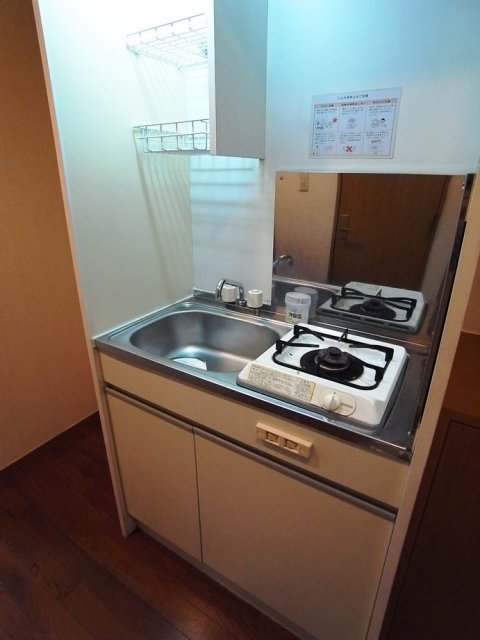 キッチン　1口ガスコンロ