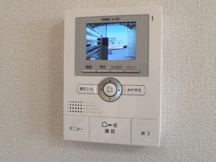セキュリティ　録画機能付カラーモニターインターホン