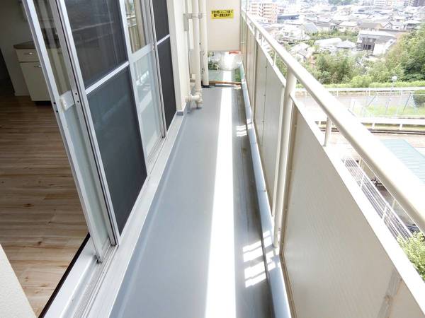 バルコニー　ビレッジハウスの同一物件・同一タイプの間取りの写真です