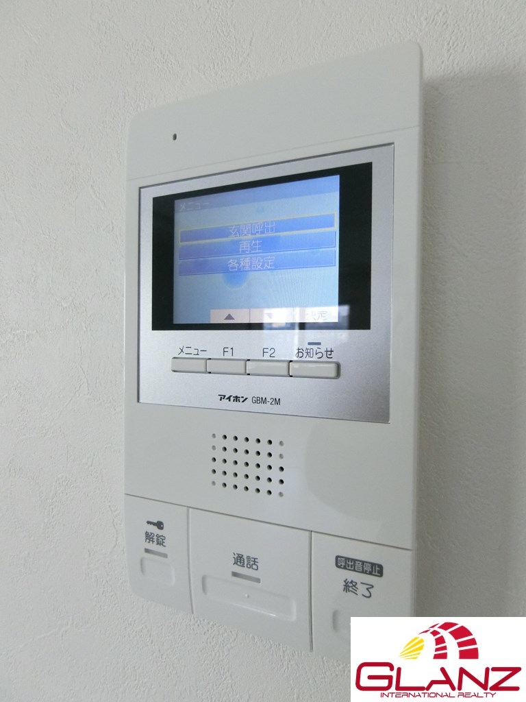 セキュリティ　来客の顔が見えるTVインターホン