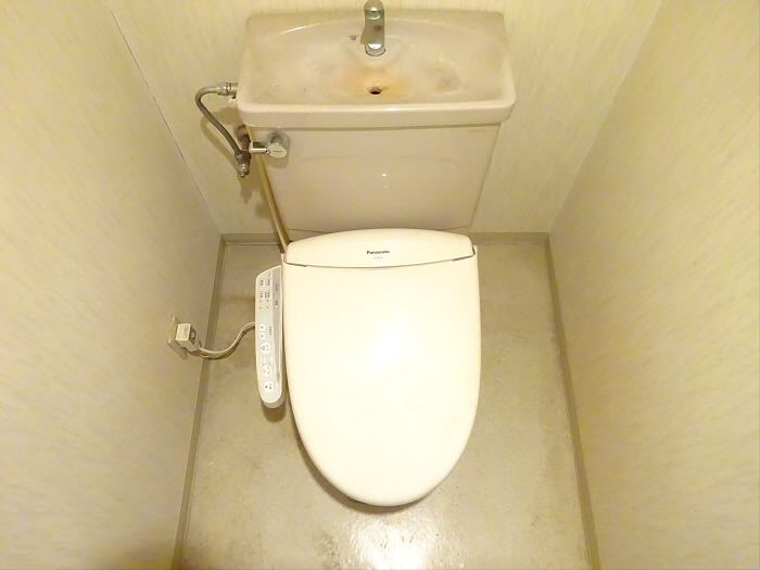 トイレ　ゆったりとした空間のトイレです