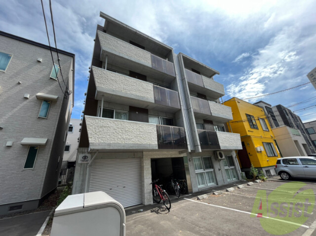 建物外観　札幌市東区北十三条東「グランデプレシア環状通東」