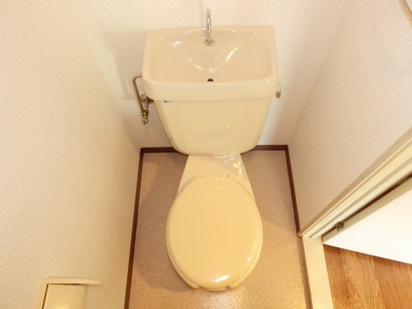 トイレ　綺麗に清掃済みです！