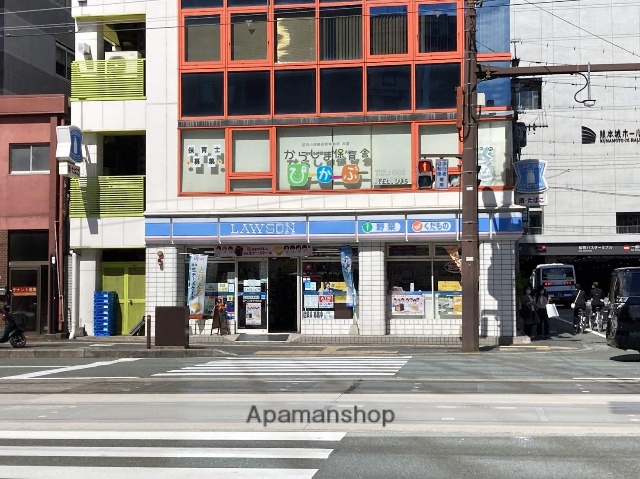 コンビニ　ローソン熊本辛島町店（コンビニ）まで190m