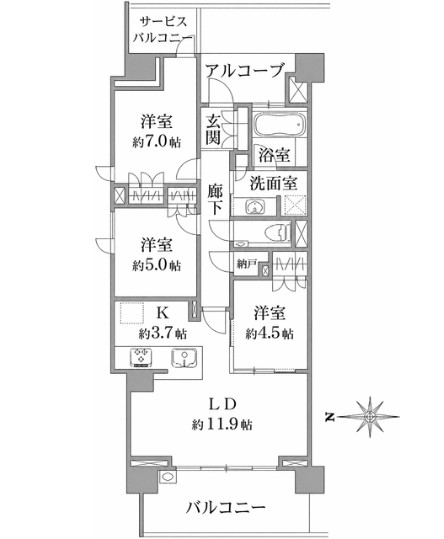 間取り図