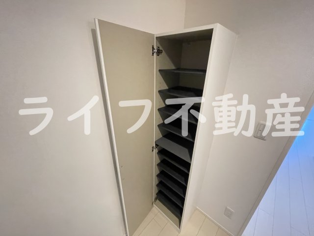 収納　収納があります