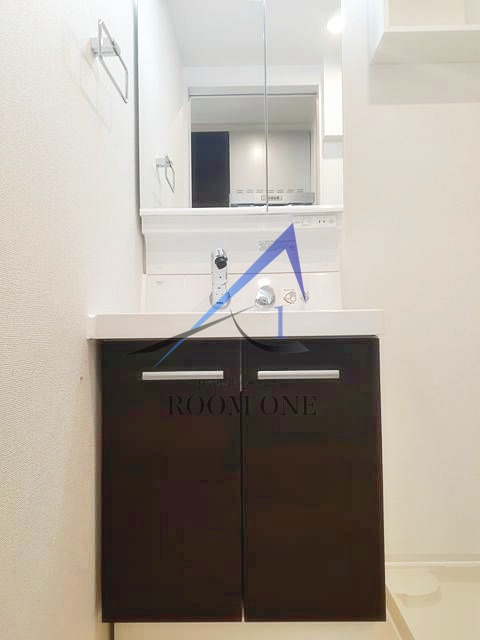 洗面設備　洗面台です。