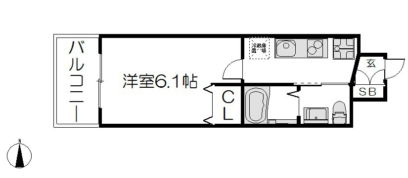 エステムプラザ京都御所ノ内REGIAの間取り写真