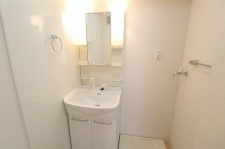 洗面設備　※別号室の写真です。