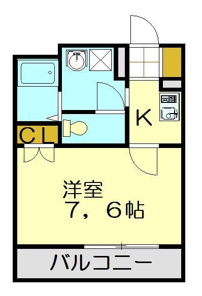 アンプルールフェール本川越の間取り写真